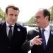 Emmanuel Macron y François Hollande. FOTO: Reuters