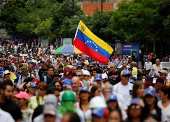 Marcha en Caracas contra Constituyente (24/05/07). Reuters