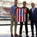 El actor Tom Cruise, junto a sus compañeras de reparto de 'La Momia' visitaron el Wanda Metropolitano. Foto: Atleti