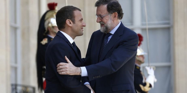 UE - Rajoy - Macron