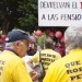 Los jubilados y los trabajadores que esperan ser algún día pensionistas, quieren ver garantizado su presente y su futuro.