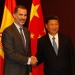 Encuentro entre el Rey y Xi-Jinping. FOTO: Casa Real