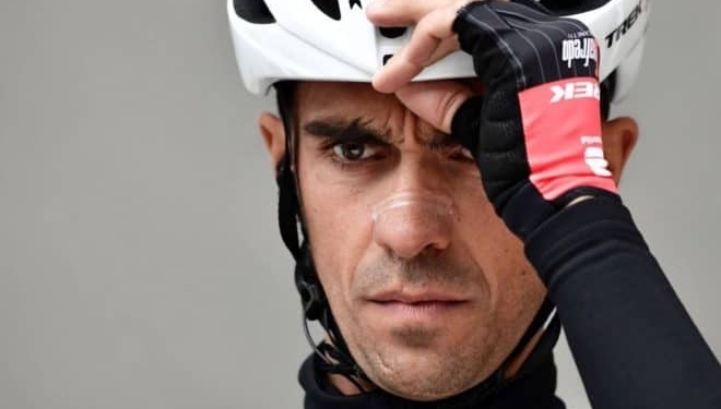El ciclista madrileño Alberto Contador.