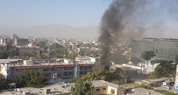 Atentado en Kabul. FOTO: Reuters