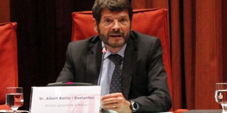 Albert Batlle, exdirector de los Mossos d'Esquadra. FOTO: Gencat
