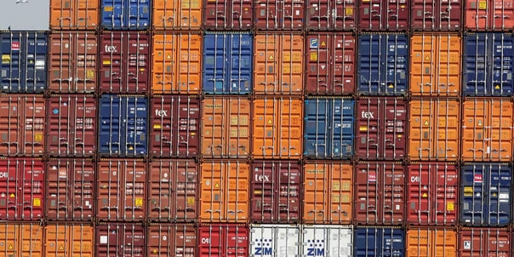 Containers exportaciones.