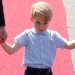 Prince George llega al aeropuerto de Tegel en Berlín, Alemania, 19 de julio de 2017. REUTERS / Fabrizio Bensch IMAGENES TPX DEL DÍA