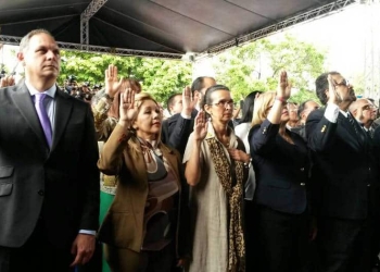Juramentación de los nuevos magistrados del TSJ en Venezuela, designados por la AN