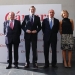 Rajoy, Gunidos y Tejerina, durante un acto de la Cámara española. FOTO: Moncloa