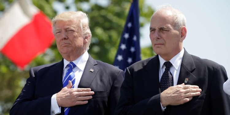 Trump y John Kelly