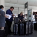 Llegada de turistas a un aeropuerto español de Aena