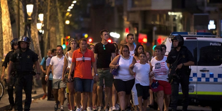 Barcelona - Atentado y barbarie terrorista en la Rambla