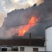 Incendio en Falces, en Navarra.