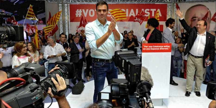 Pedro Sánchez - PSOE -Cataluña