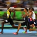 Usain Bolt of Jamaica smiles as he looks back at his competition, whilst winning the 100-meter semi-final sprint, at the 2016 Olympics in Rio de Janeiro, Brazil. Bolt is regarded as the fastest human ever timed. He is the first person to hold both the 100-meter and 200-meter world records since fully automatic time became mandatory. REUTERS/Kai Pfaffenbach TPX IMAGES OF THE DAY