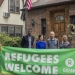Refugiados. La ONG aloja a dos refugiados de Somalia, uno de Siria y otra de Vietnam en la vivienda en la que Donald Trump vivió cuando era un niño en el barrio neoyorquino de Queens.