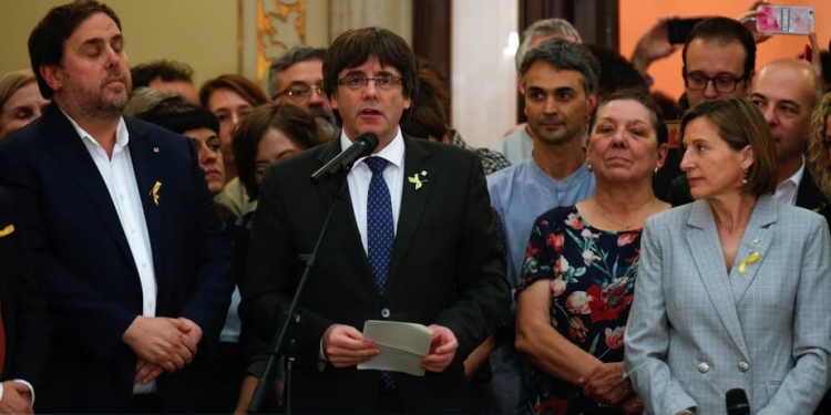 Líderes Secesionistas de Cataluña