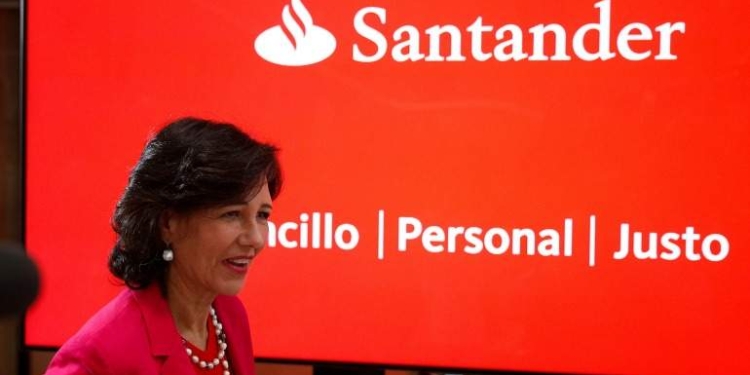 Banco Santander ganó 5.077 millones hasta septiembre, un 10% más