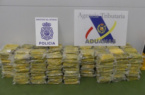 Incautación de cocaína en Algeciras.