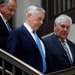 El secretario de Estado de EEUU, Rex Tillerson, y el secretario de Defensa, James Mattis