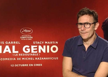 Entrevista a Michel Hazanavicius por la película que presenta sobre Godard.