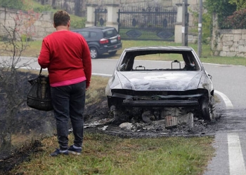 Consecuencias de los incendios en Galicia.