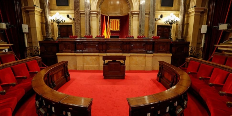 Parlament de Cataluña.