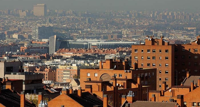 Contaminación en Madrid.