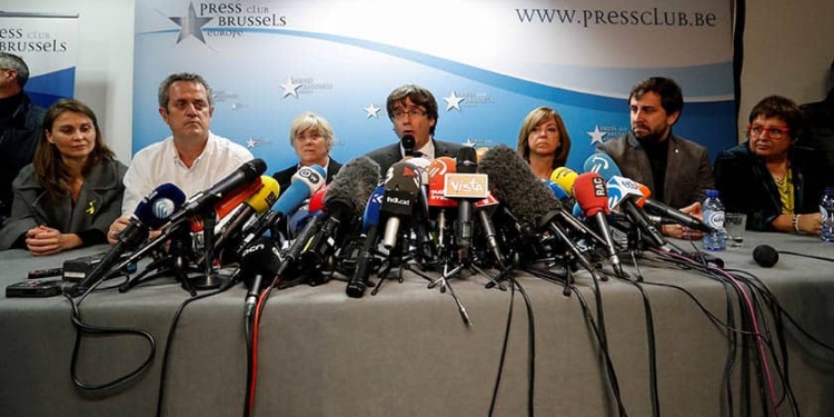 Puigdemont declarará antes que arranque formalmente la campaña electoral en Cataluña.