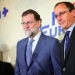 Mariano Rajoy, junto a Alfonso Alonso.