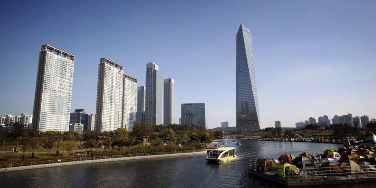 Songdo, en Corea del Sur, es la llamada "ciudad del futuro", basada en toda una estructura ecoamigable