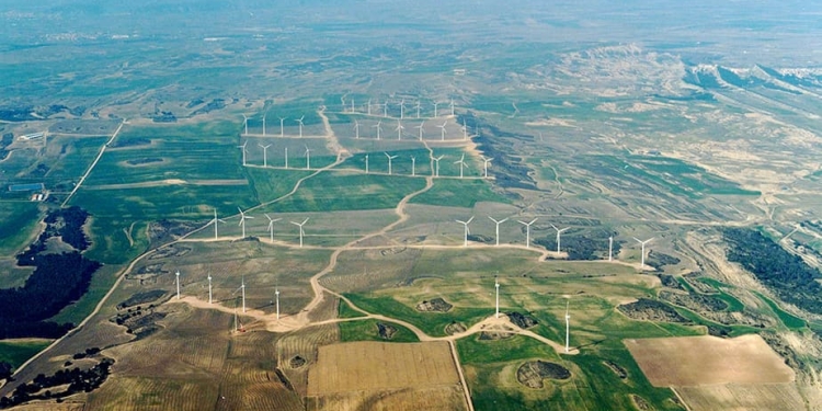 Tres parques eólicos en Navarra reducirán emisiones