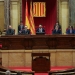 Mesa del Parlament de Cataluña.