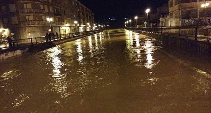 Lluvias en Bizkaia.