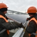 la planta solar en Chernobyl planta una vuelta a la producción en una zona que estaba muerta. 