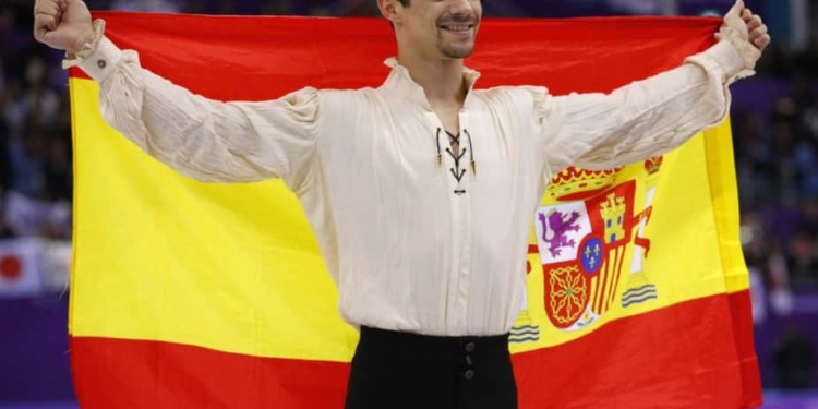 Medalla de bronce. Javier Fernández, bronce en patinaje, segunda medalla española en Pyeongchang