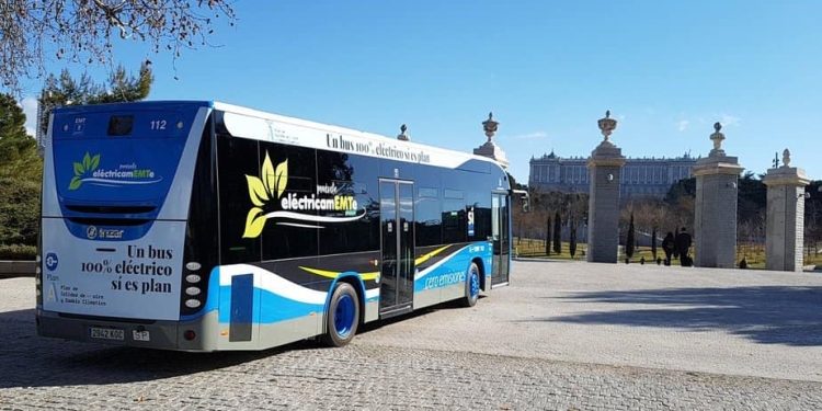 Los autobuses eléctricos de la EMT ya ruedan por Madrid