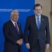 Encuentro entre España y Portugal. Antonio Costa y Mariano Rajoy.