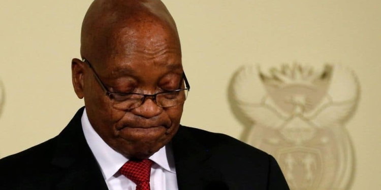 La renuncia del presidente de Sudáfrica se ha materializado