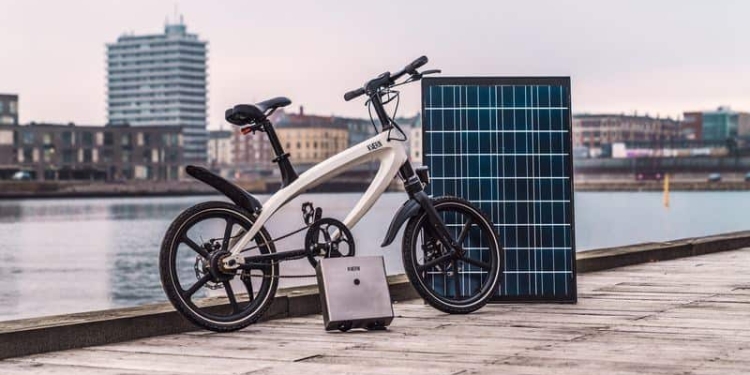 Una bicicleta eléctrica con energía solar revoluciona el mercado