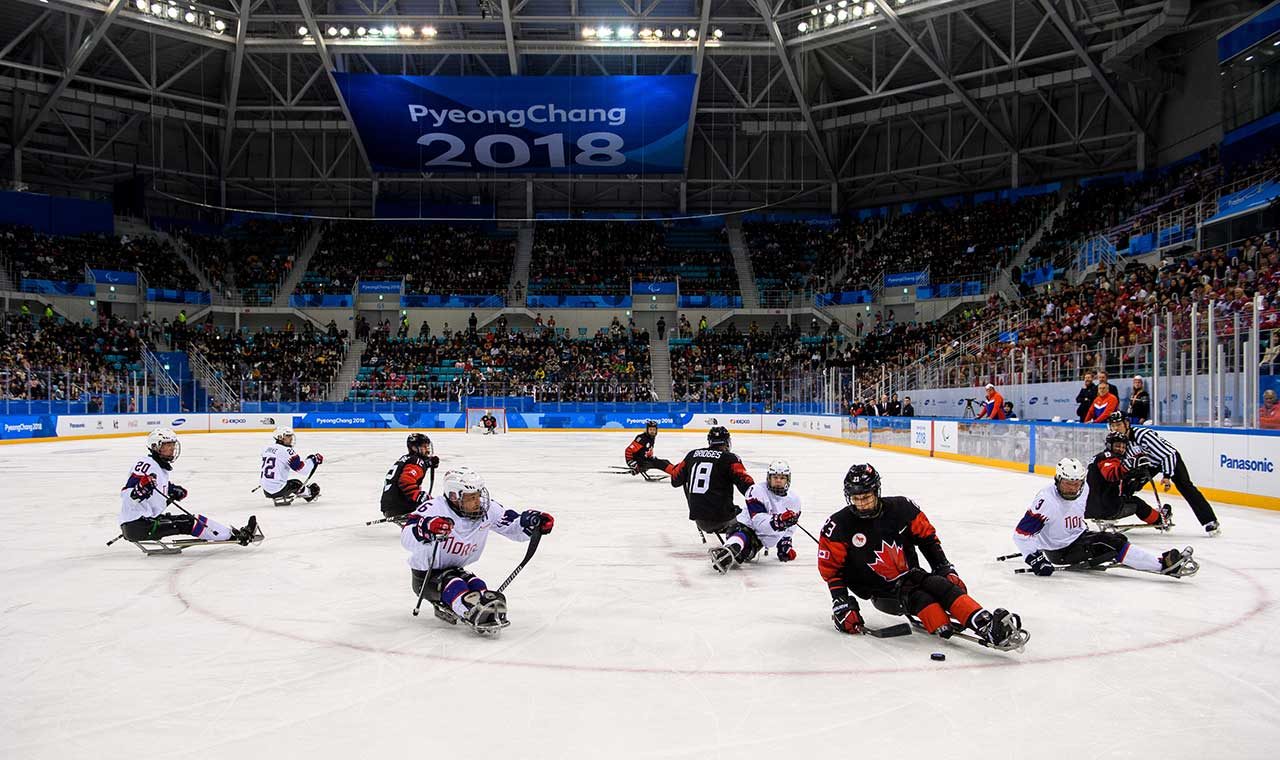 Deportes de los juegos paralímpicos de invierno: Hockey sobre hielo
