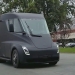 Camiones eléctricos de Tesla dentro de DHL