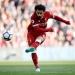 Soccer Football - Premier League - Liverpool vs AFC Bournemouth - Anfield, Liverpool, Britain - April 14, 2018   Liverpool's Mohamed Salah shoots at goal    Action Images via Reuters/Carl Recine    EDITORIAL USE ONLY. No use with unauthorized audio, video, data, fixture lists, club/league logos or "live" services. Online in-match use limited to 75 images, no video emulation. No use in betting, games or single club/league/player publications.  Please contact your account representative for further details.