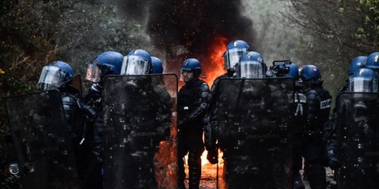 Disturbios en Francia