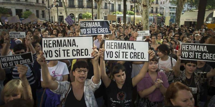 Carta de la víctima de La Manada: "No os quedéis callados"