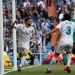 Soccer Football - La Liga Santander - Real Madrid vs Leganes - Santiago Bernabeu, Madrid, Spain - April 28, 2018  Real Madrid's Borja Mayoral celebrates scoring their second goal   REUTERS/Javier Barbancho