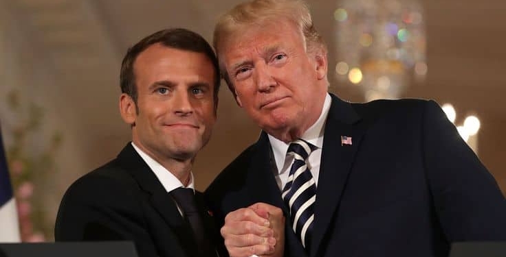 Reunión Macron Trump: la diplomacia del encanto
