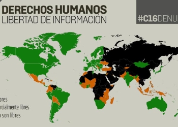 #C16Denuncia: Libertad de información y de expresión en el mundo en 2018