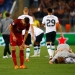 Soccer Football - Champions League Semi Final Second Leg - AS Roma v Liverpool - Stadio Olimpico, Rome, Italy - May 2, 2018   Roma's Patrik Schick looks dejected after the match as Liverpool players celebrate   REUTERS/Tony Gentile