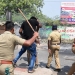 policía en el sur de India